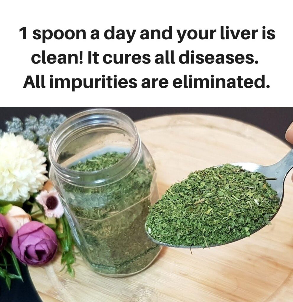 1 spoon a day and your liver is clean! It cures all diseases. All impurities are eliminate