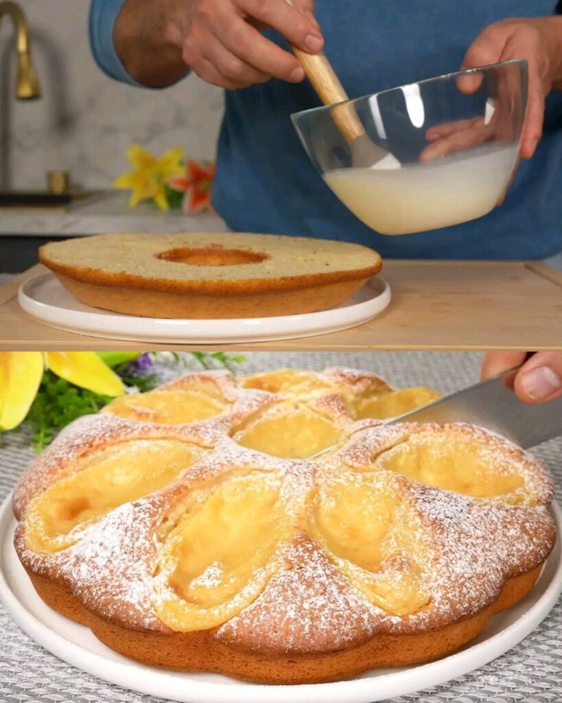 Lemon Mascarpone Cream Cake – Soft, Fragrant, and Irresistible