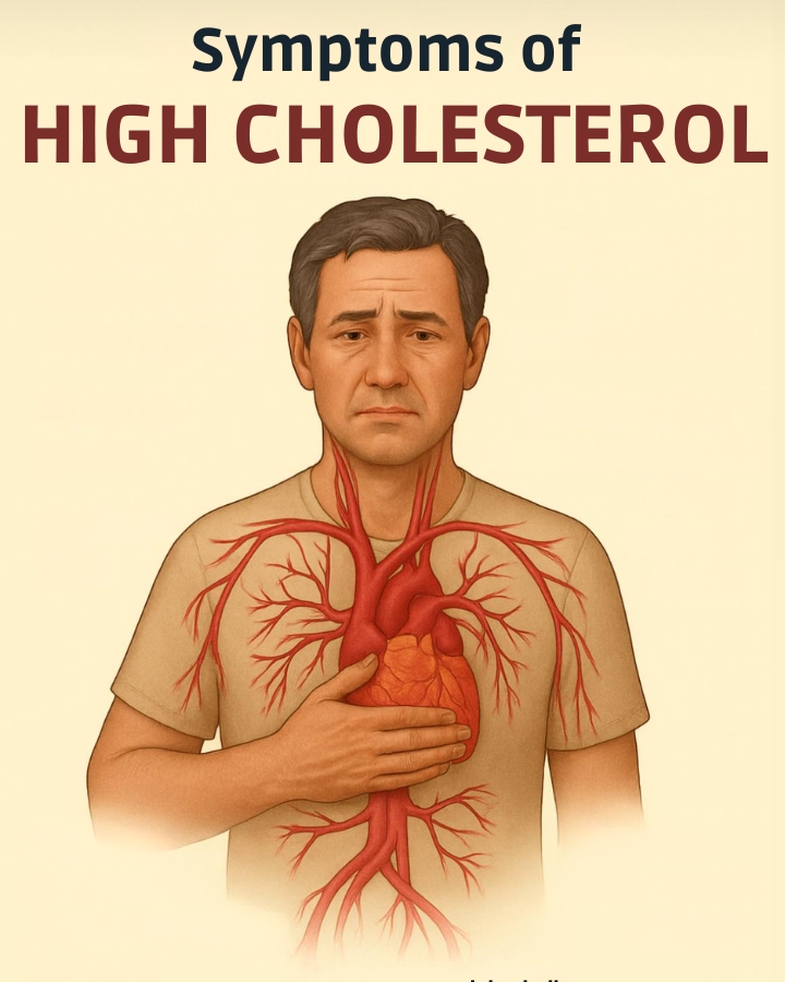 Symptoms of high cholesterol and how to reduce cholesterol