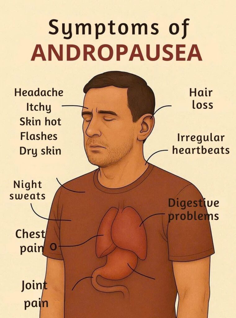 Andropause, male menopause: 7 facts and symptoms you didn’t know about it