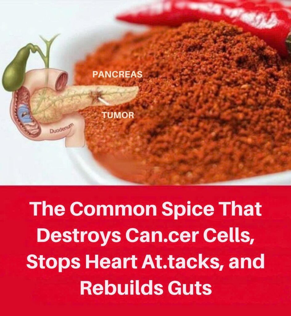 The Common Spice That Destroys Can.cer Cells, Stops Heart At.tacks, and Rebuilds Guts