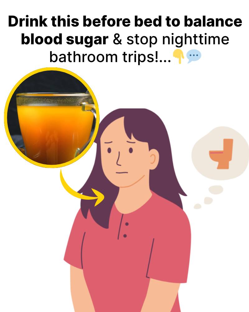 Drink this before bed to balance blood sugar & stop nighttime bathroom trips!
