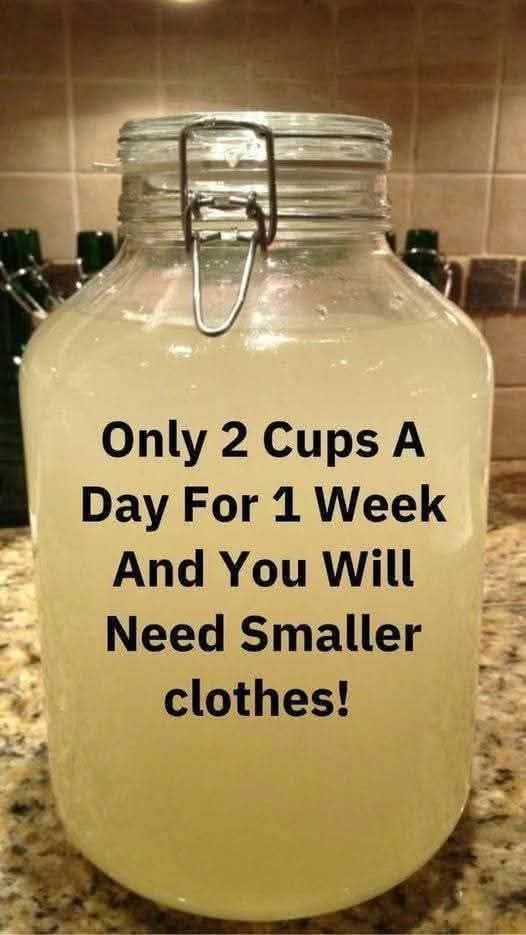 Only 2 Cups a Day for 1 Week and You’ll Need Smaller Clothes!