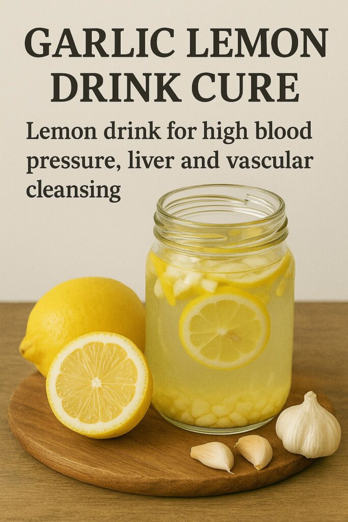 Boost Your Health with Garlic Lemon Drink