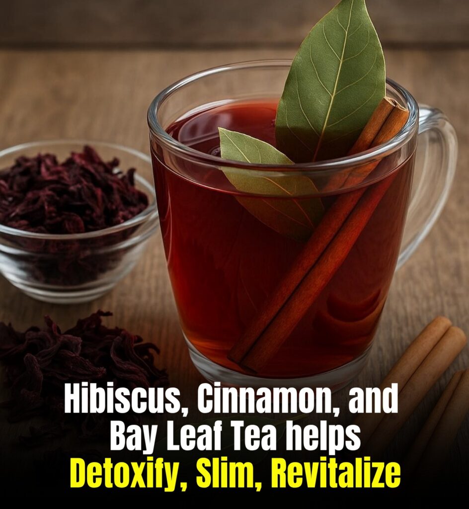 Hibiscus, Cinnamon, and Bay Leaf Tea: The Natural Infusion That Detoxifies, Slims, and Revitalizes