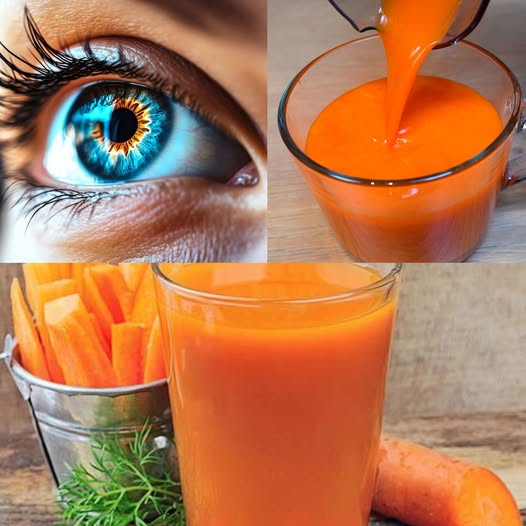 Enhance Your Vision with Homemade Carrot Juice!