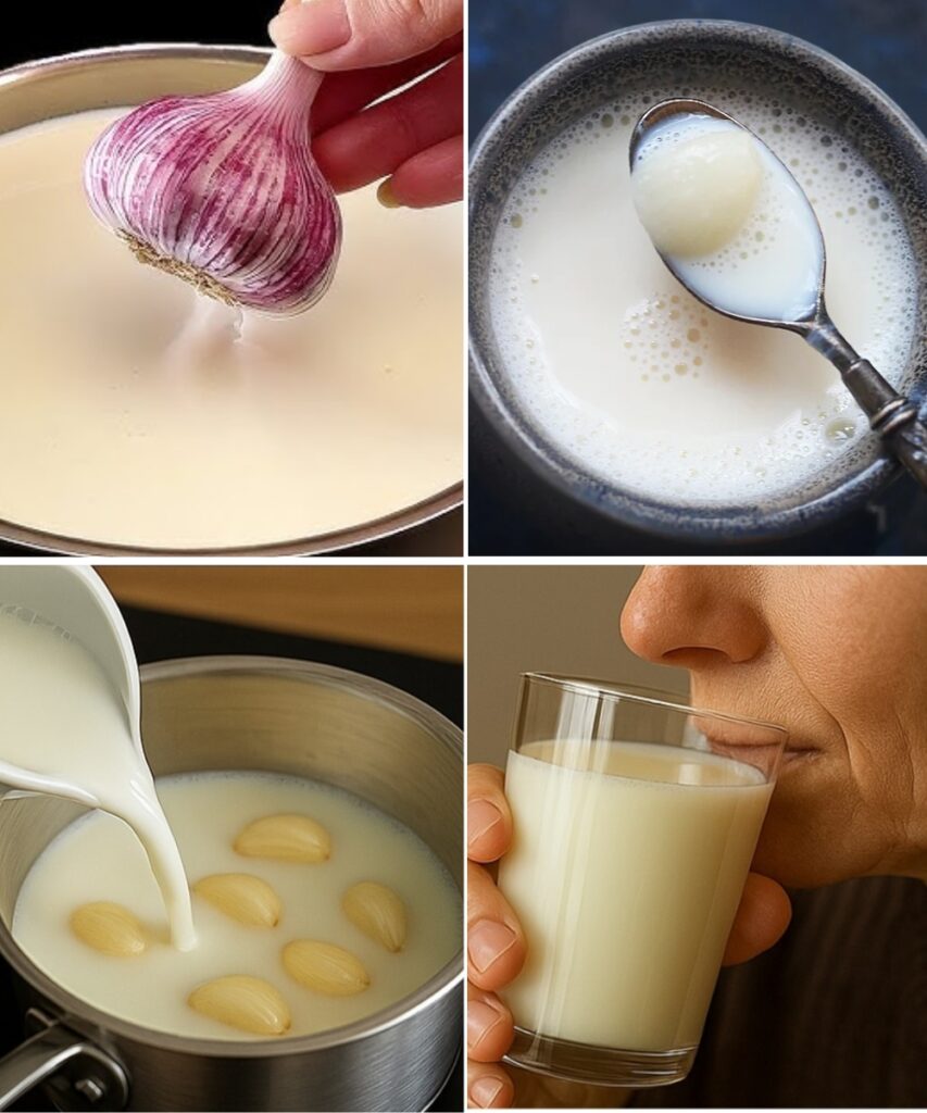 Garlic Boiled in Milk: A Gentle Remedy for Digestion, Immunity & Joint Health