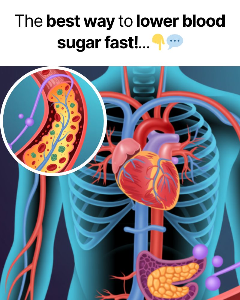 The best way to lower blood sugar fast!