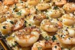 Garlic Parmesan Baked Shrimp