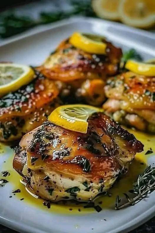 Lemon Herb Chicken Thighs