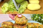 Zucchini & Potato Mozzarella Fritters