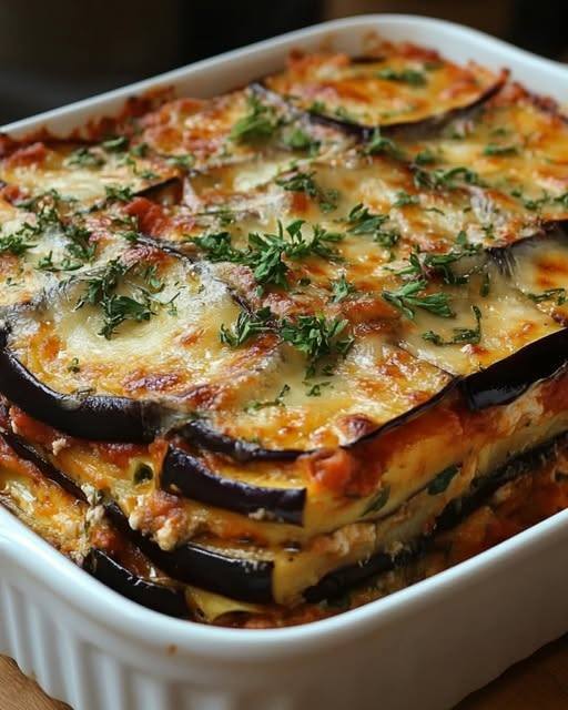 A Delicious Vegetarian Dish: Easy Eggplant Lasagna