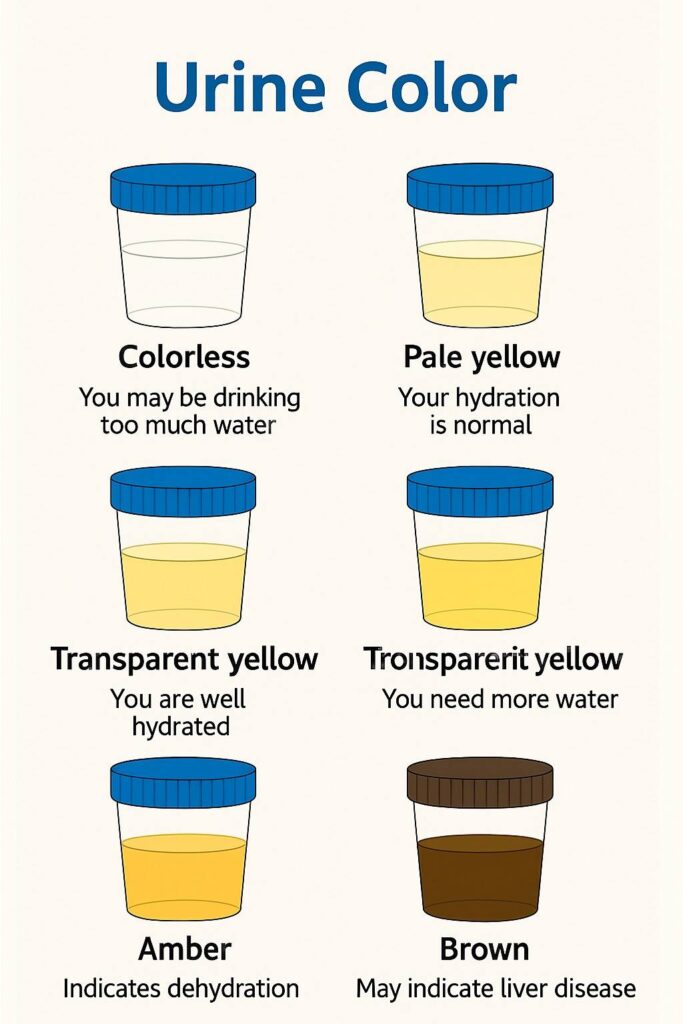 💧 What Your Urine Color Might Be Telling You (In the Kindest Way)
