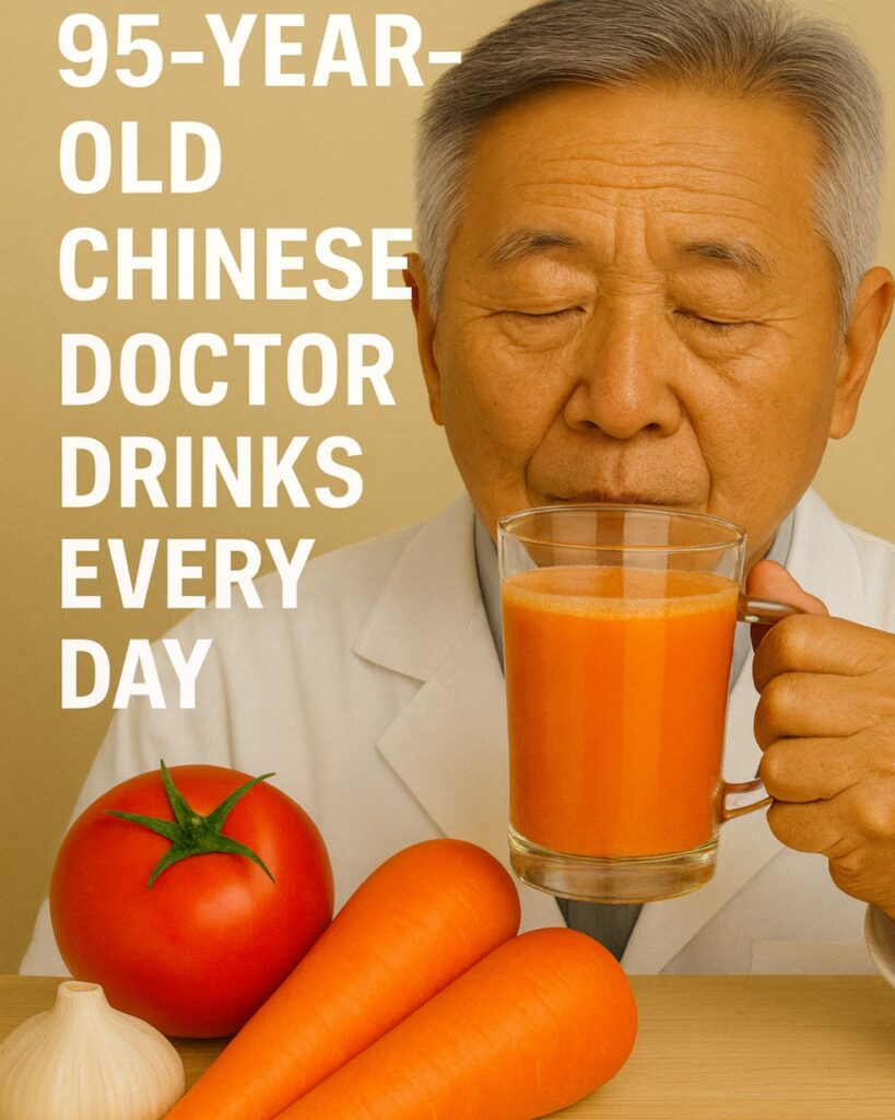 What a 95-Year-Old Chinese Doctor Drinks Daily for a Healthy Liver and Gut – Carrots, Garlic, and Tomatoes Explained