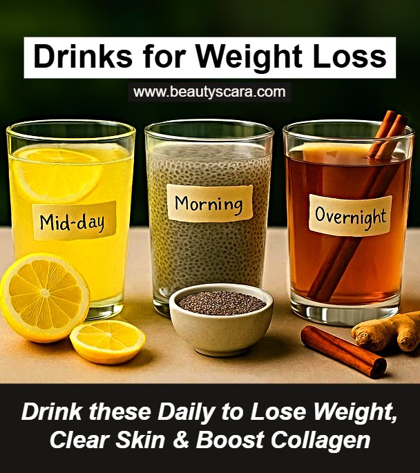 4 Detox Drinks to Lose Weight | Lemon Water for Weight Loss & Clear Skin