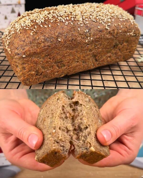 Flourless Lentil Bread