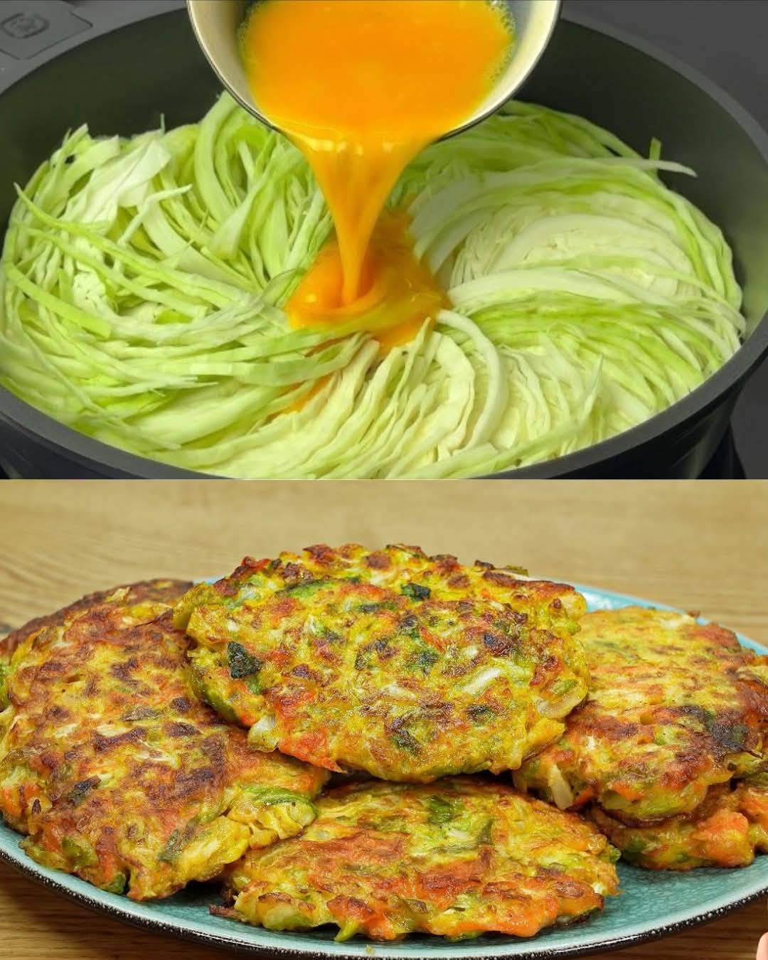Cabbage Fritters Recipe