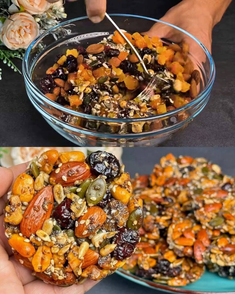 Super Nutty Apricot & Seed Energy Bites