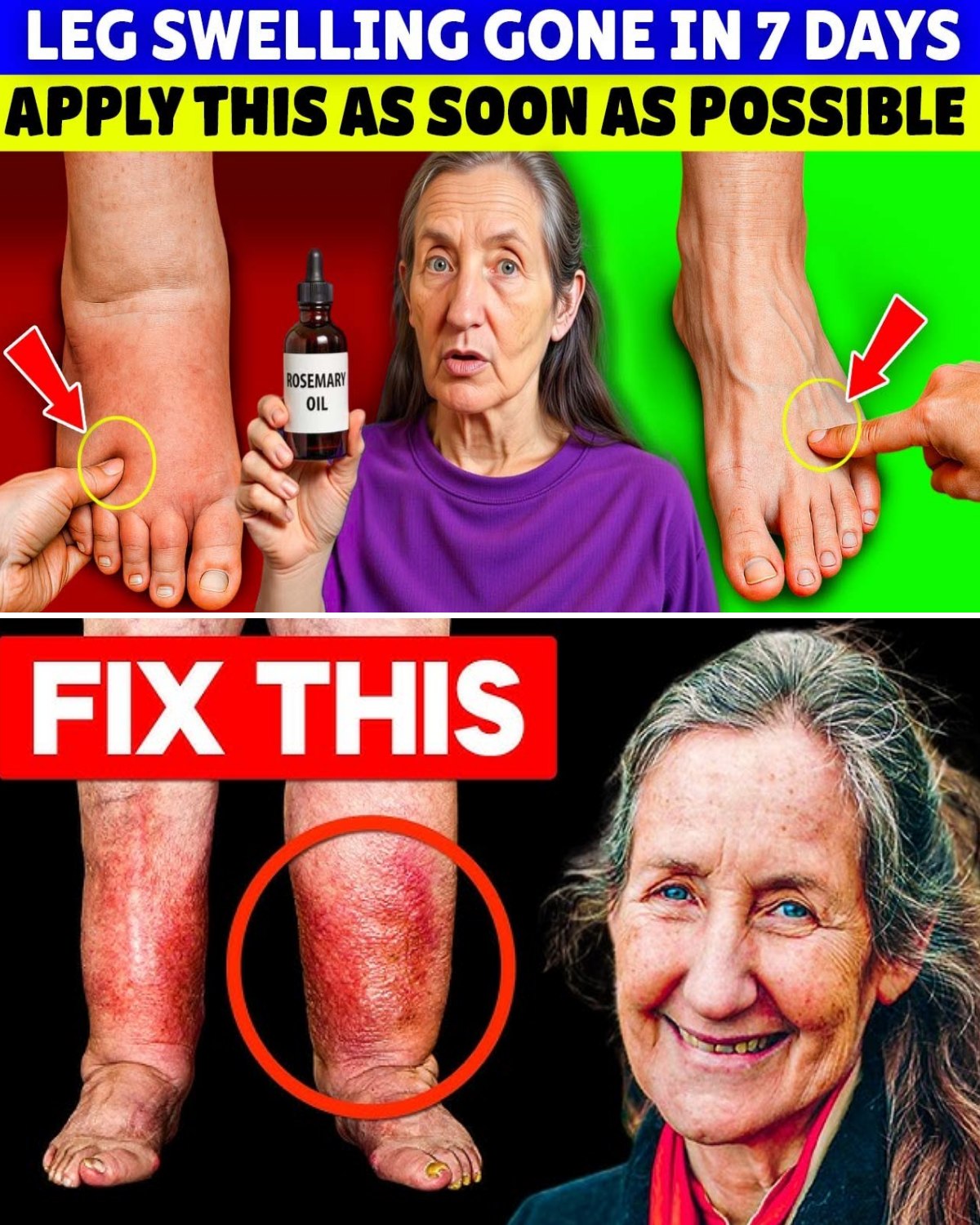 Rub This Natural Oil on Legs for Relief