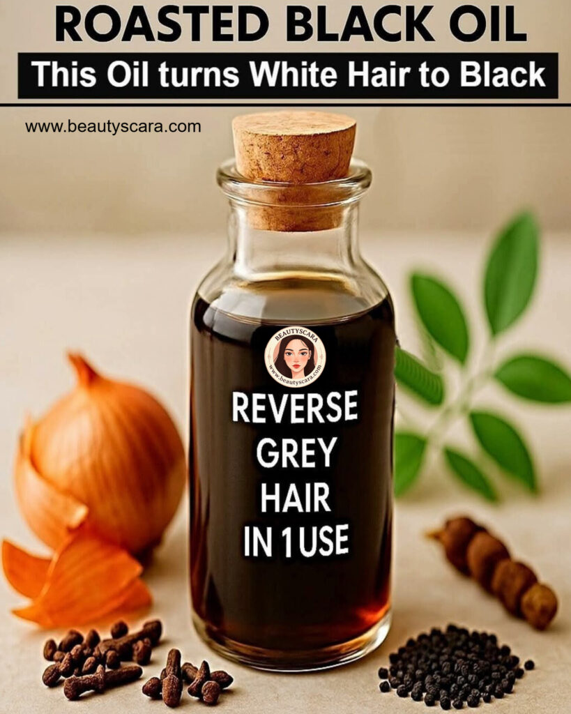 Reverse Hair Greying – Turn White Hair to Black