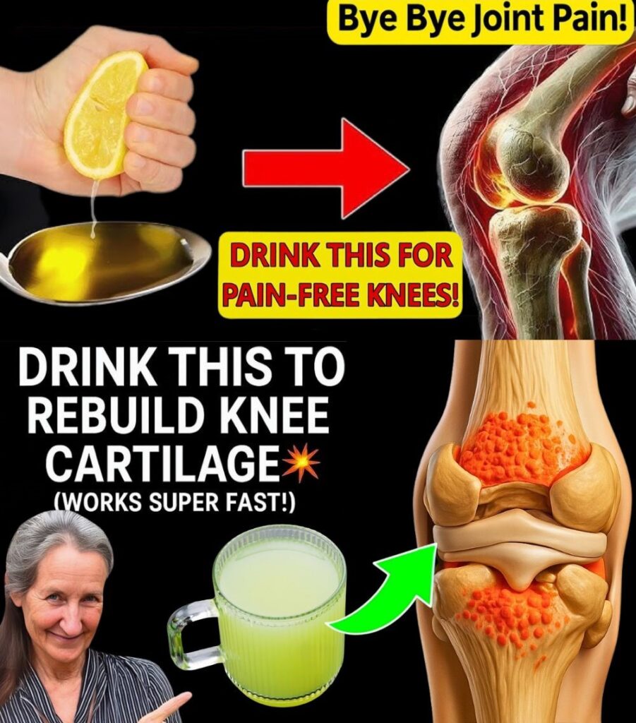 🌿 Imagine Life Without Knee Pain: A Simple Natural Drink for Stronger Joints