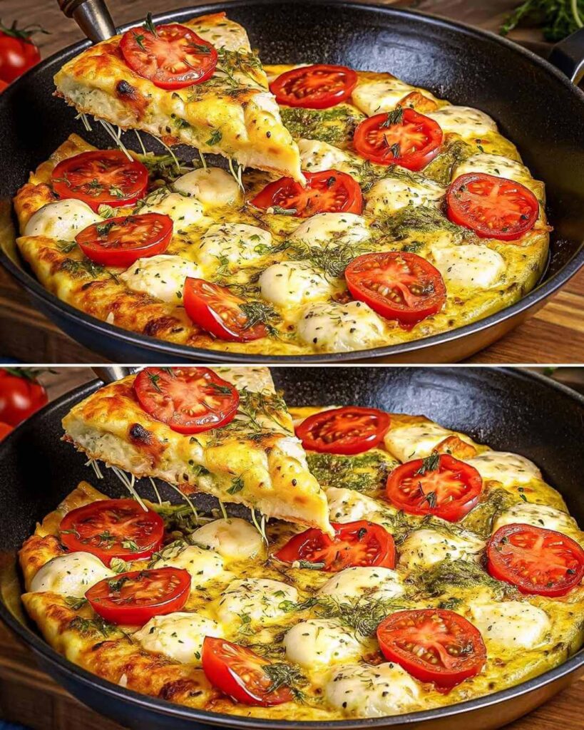 Weekend Zucchini Skillet Pizza