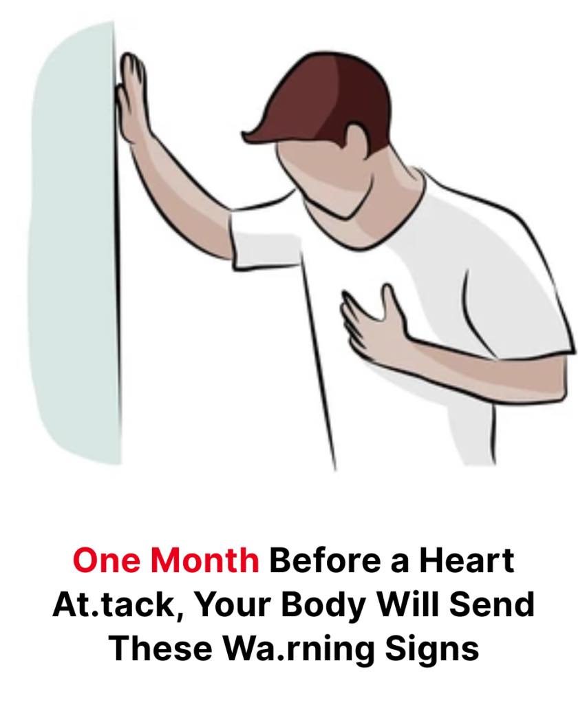 One Month Before a Heart Attack, Your Body Will Alert You: Here Are the Warning Signs