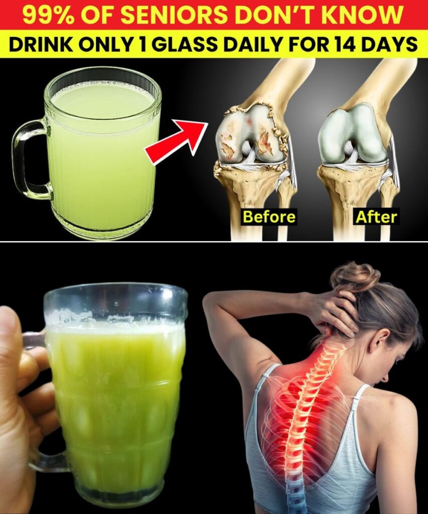 Knee Pain Relief Starts with THIS Powerful Drink (Must Try for Seniors!)
