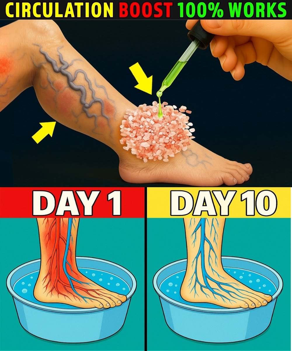 👣 Seniors: This Magical Foot Soak Restores Circulation in Just 10 Days!