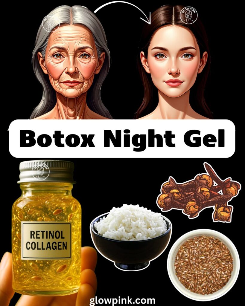 Rice Flaxseed Clove Collagen Gel: Erase Wrinkles, Get Glowing Skin