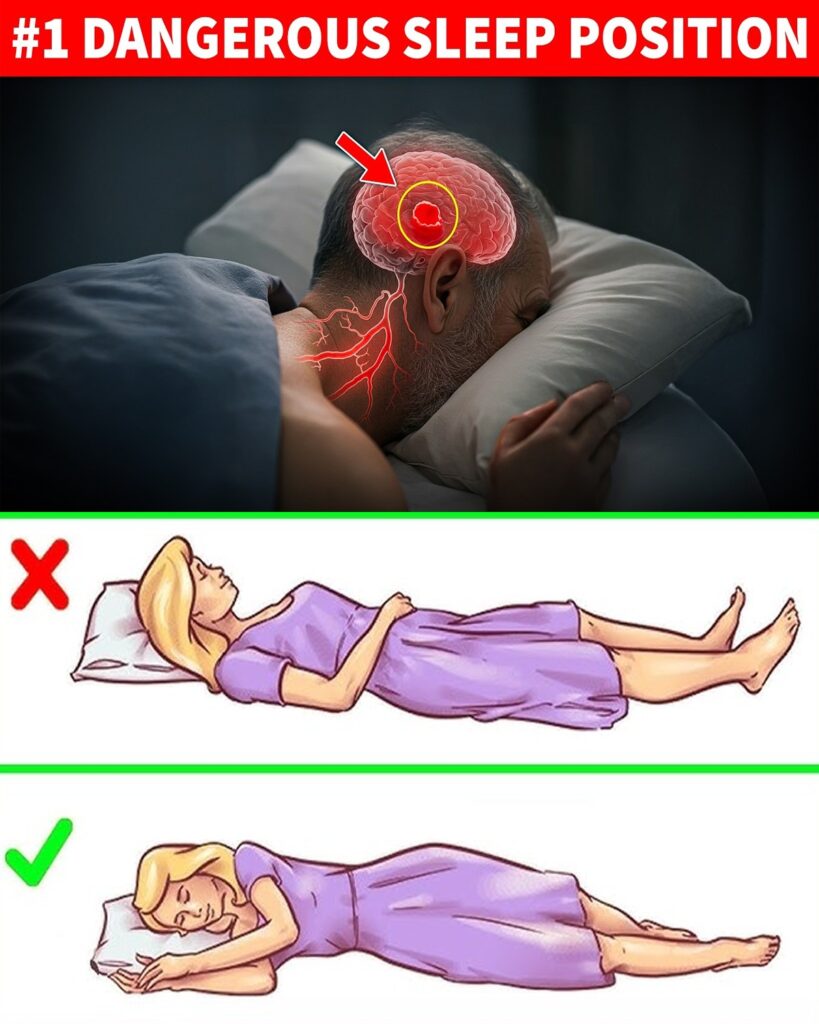 This Sleeping Position Could Spike Your Stroke Risk Overnight