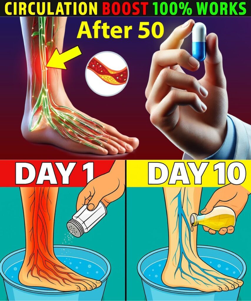  Seniors: This Magical Foot Soak Restores Circulation in Just 10 Days!