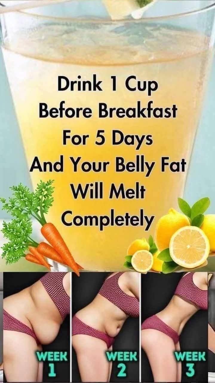 5-Day Morning Drink to Burn Belly Fat and Cleanse the Body”