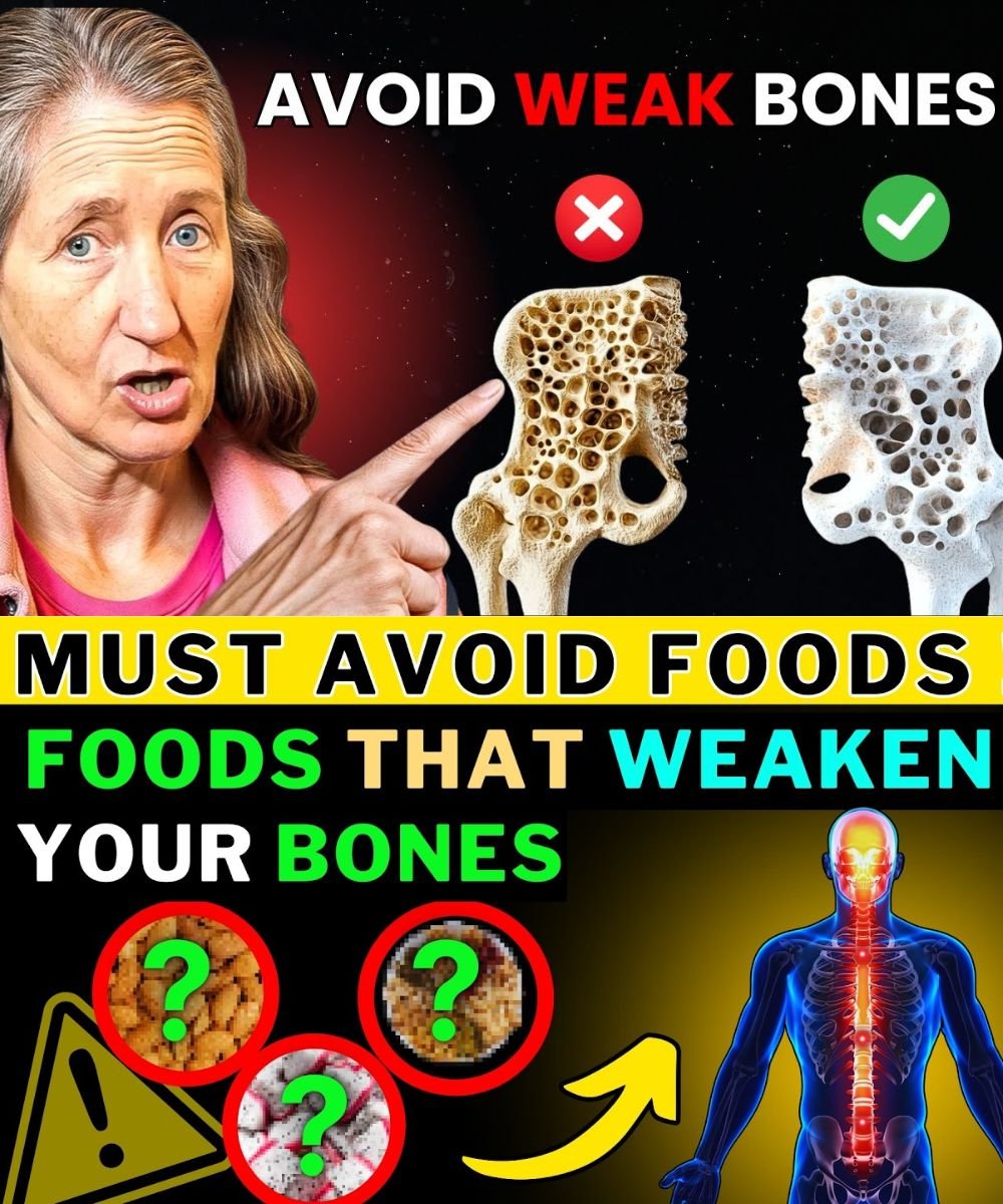 Bone Damage ALERT! These Everyday Foods Is Destroying Your Skeleton!