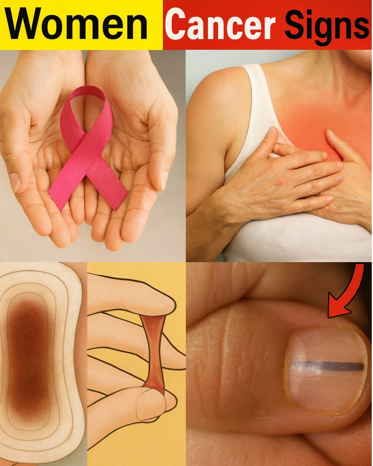 14 Cancer Warning Signs Women Shouldn’t Ignore