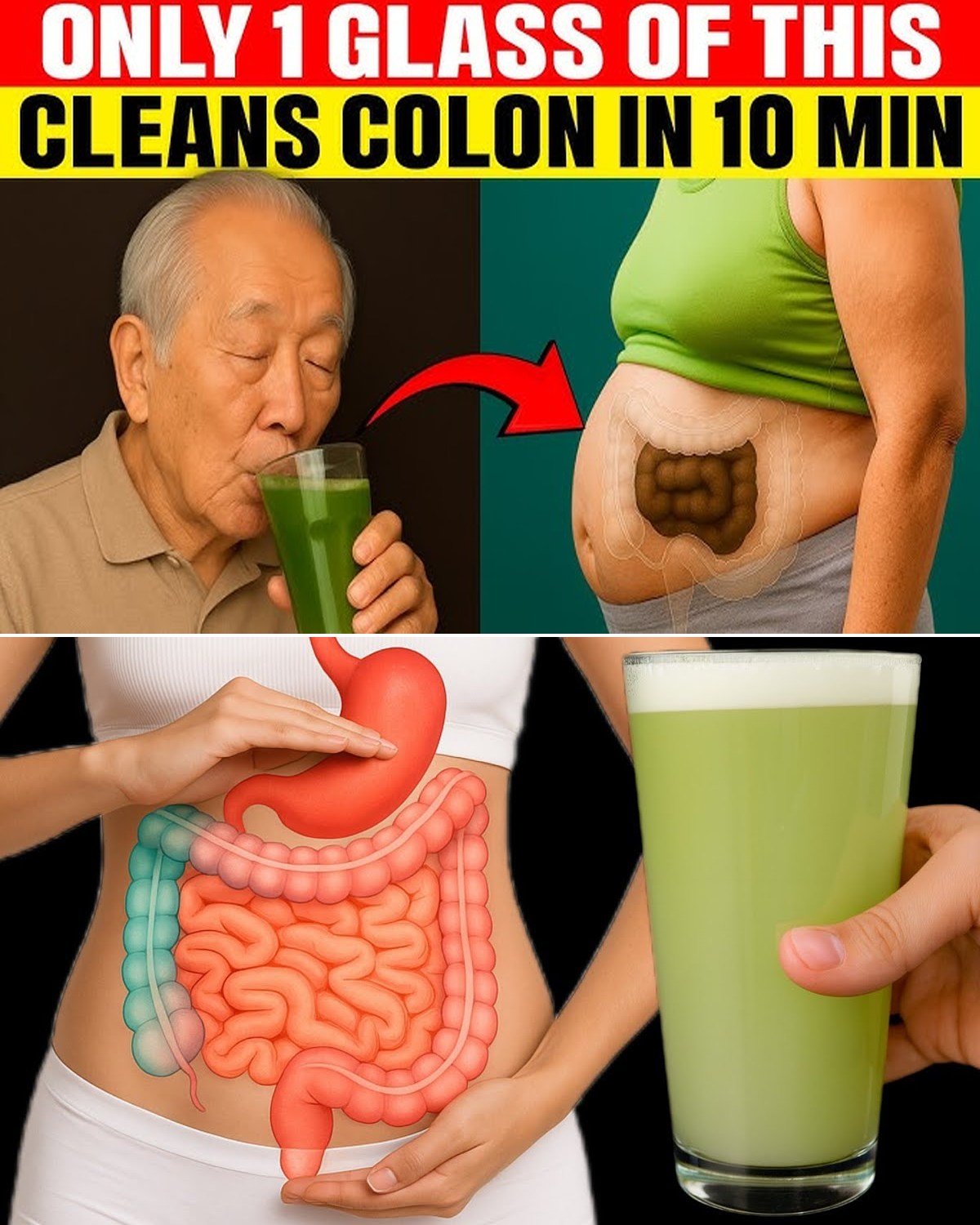 Drink One Glass and Cleanse Your Entire Colon in 10 Minutes — The Morning Ritual That Changes Everything