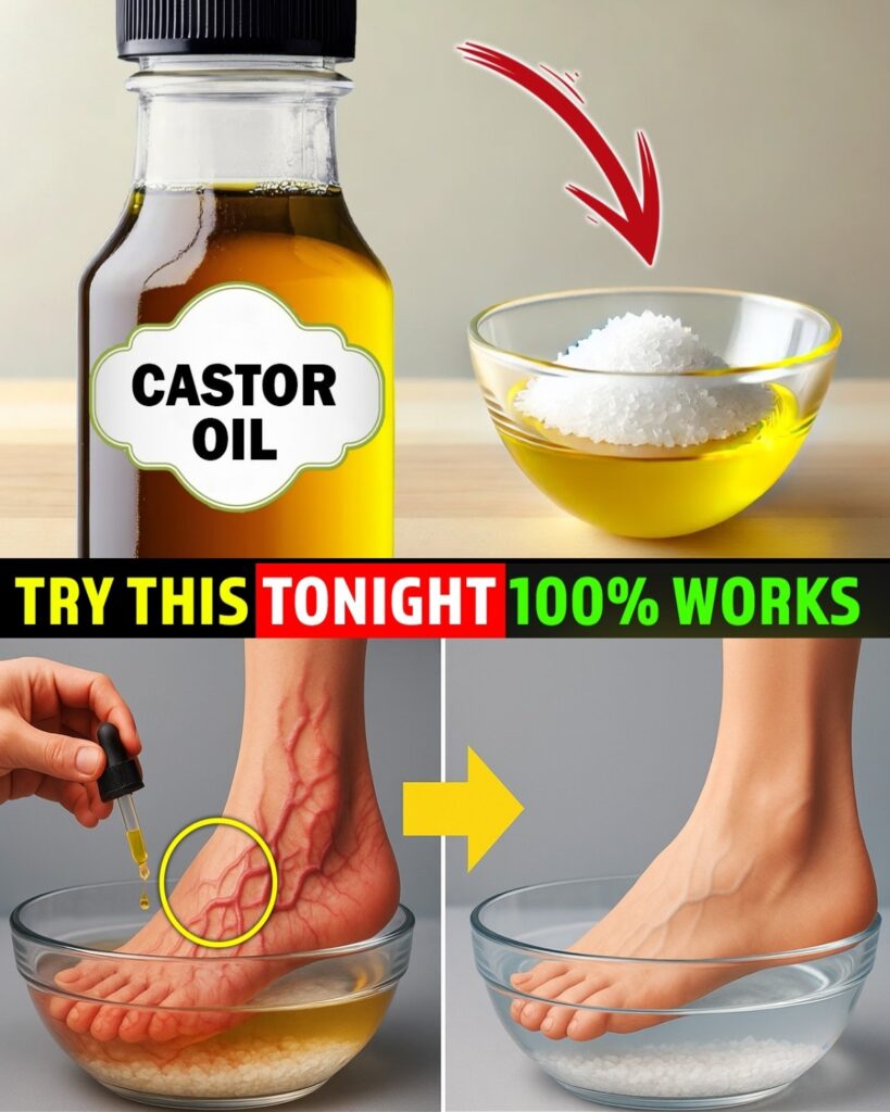 WOMEN AFTER 65: The 10-Day Castor Oil + Epsom Salt Foot Soak That May Transform How You Feel