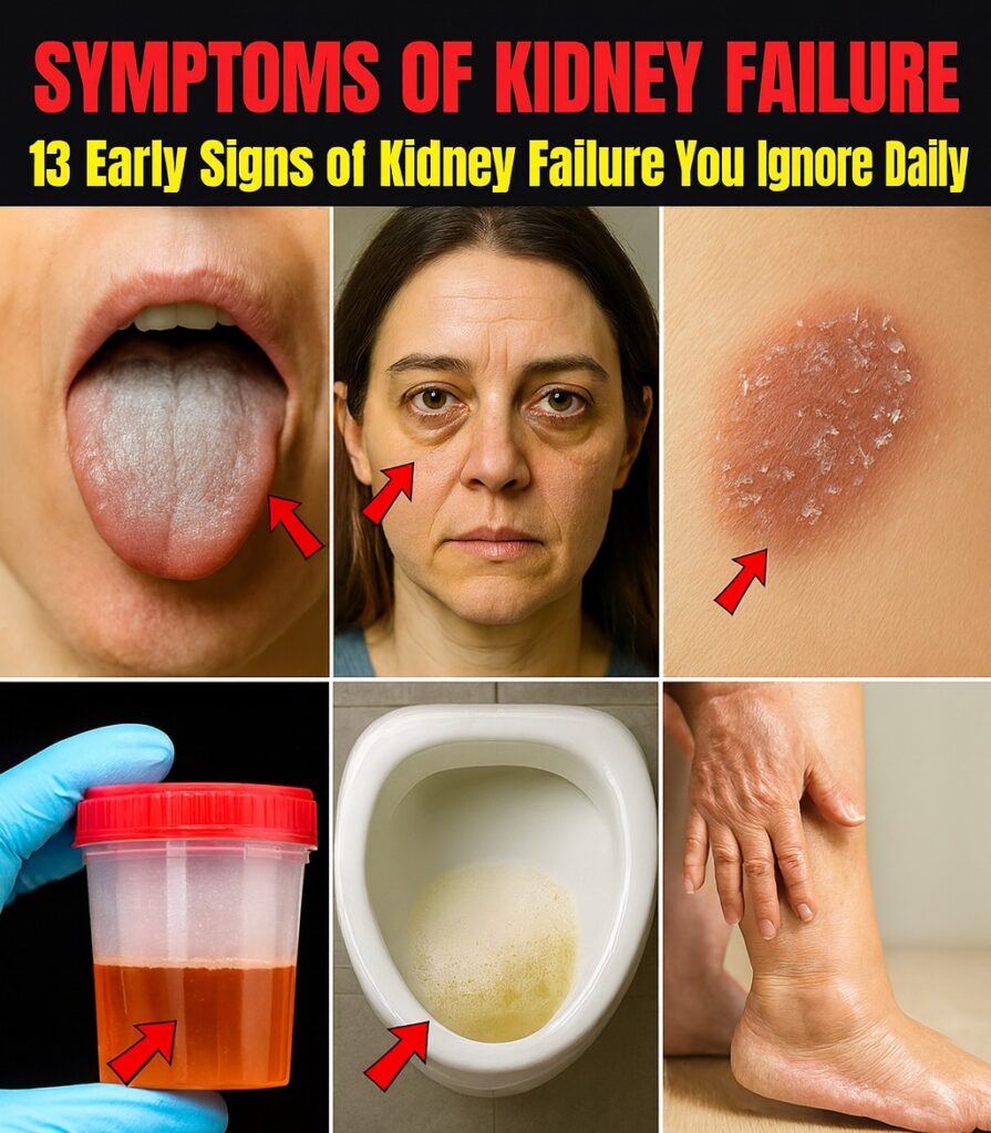 13 Early Signs of Kidney Failure You Might Be Ignoring Every Day