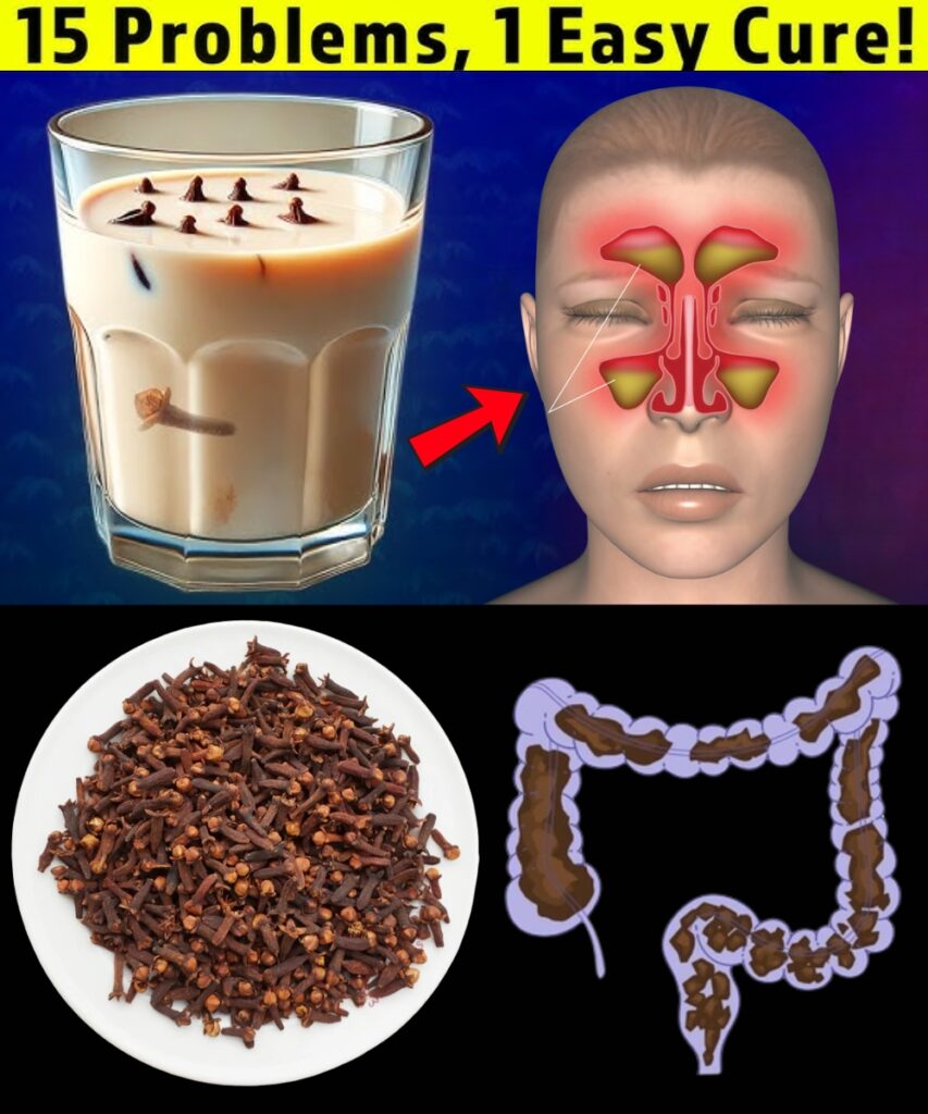 Old Doctor’s Remedy: Almond Milk with Cloves Treats 15 Health Problems in Just 1 Week