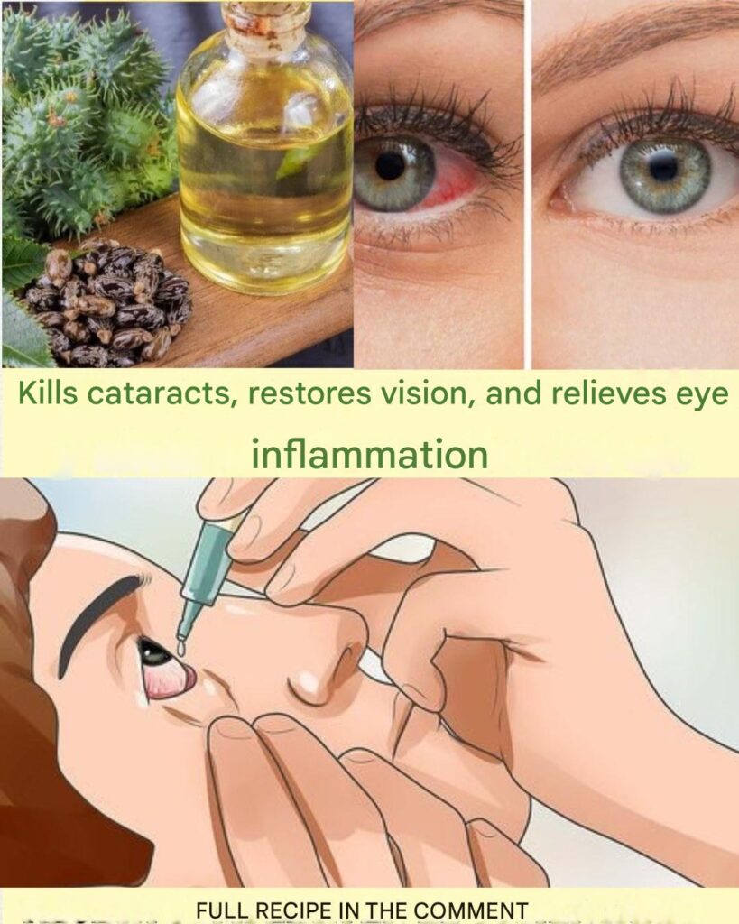👁️ Natural Remedy for Cataracts and Eye Inflammation: Restore Your Vision Naturally