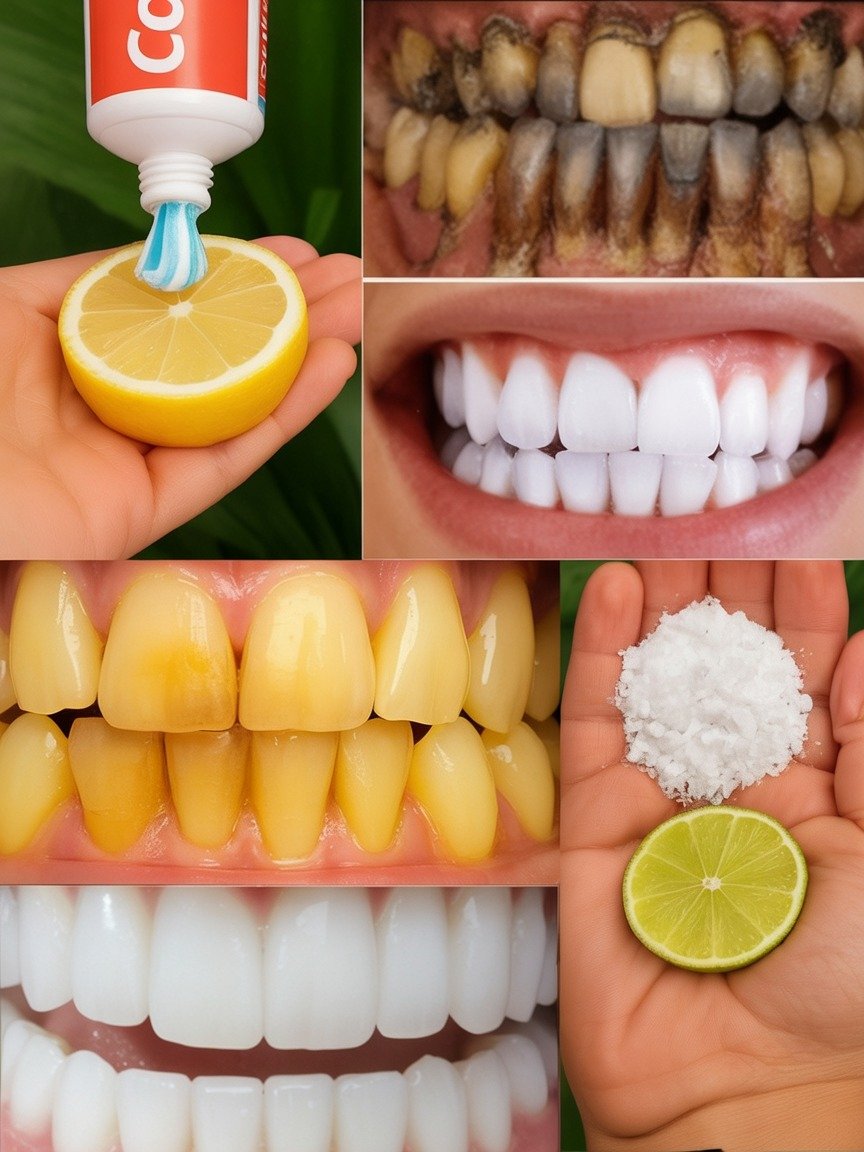 Dazzle with a Radiant Smile: The Lemon and Baking Soda Secret