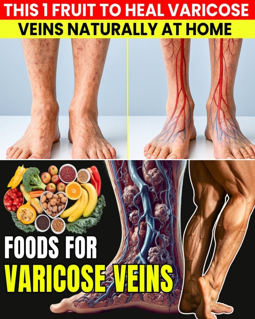 Forget Expensive Treatments — These Cheap Fruits Eliminate Varicose Veins and Swollen Legs Fast!