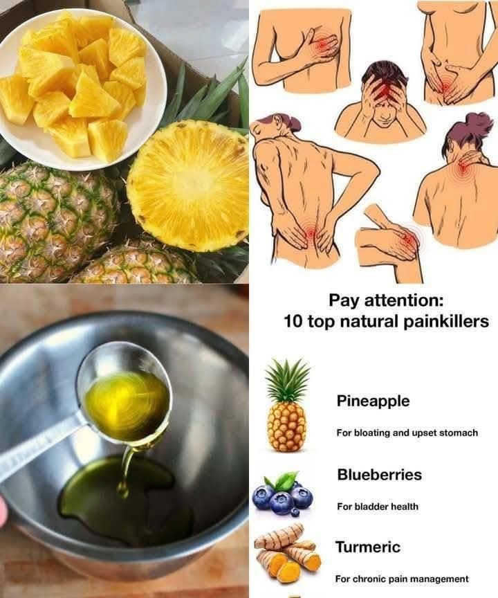 10 top natural painkillers