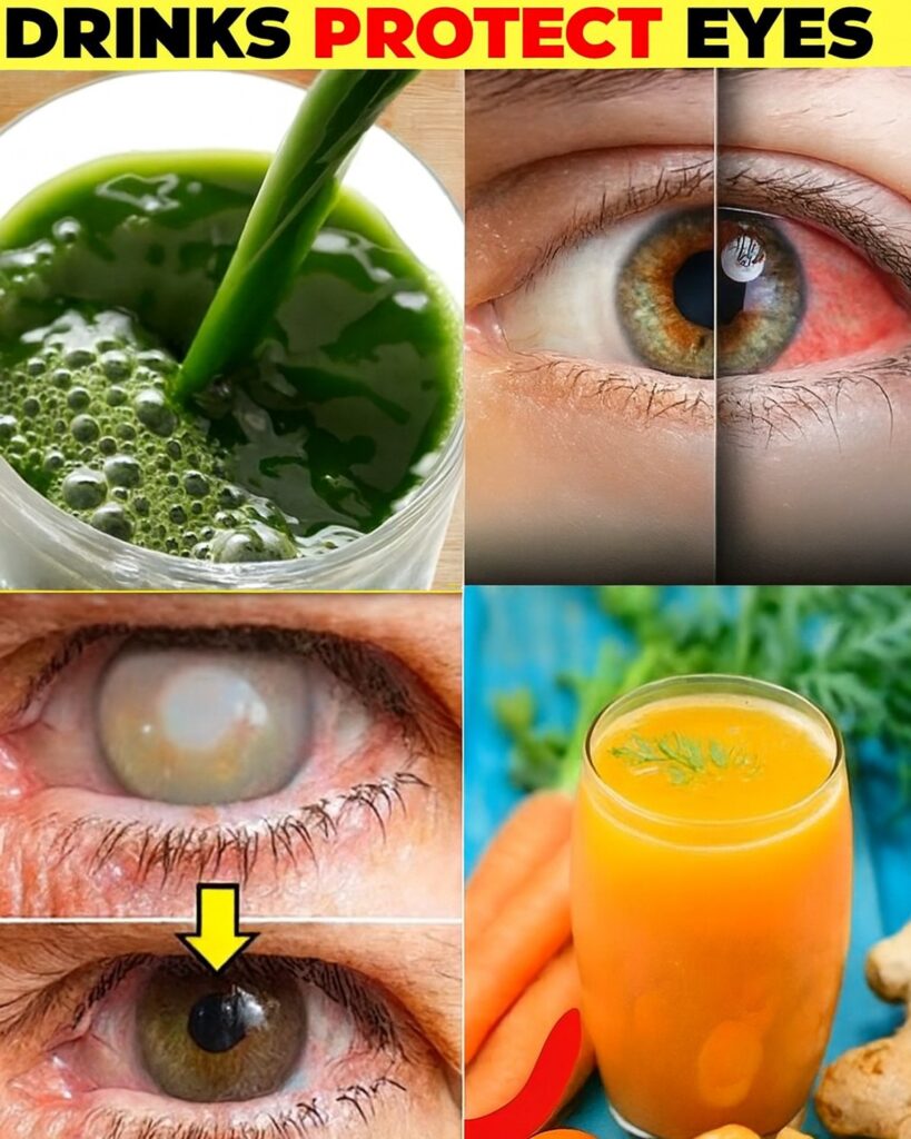 8 Miracle Drinks That Protect Your Eyes and Support Vision Health