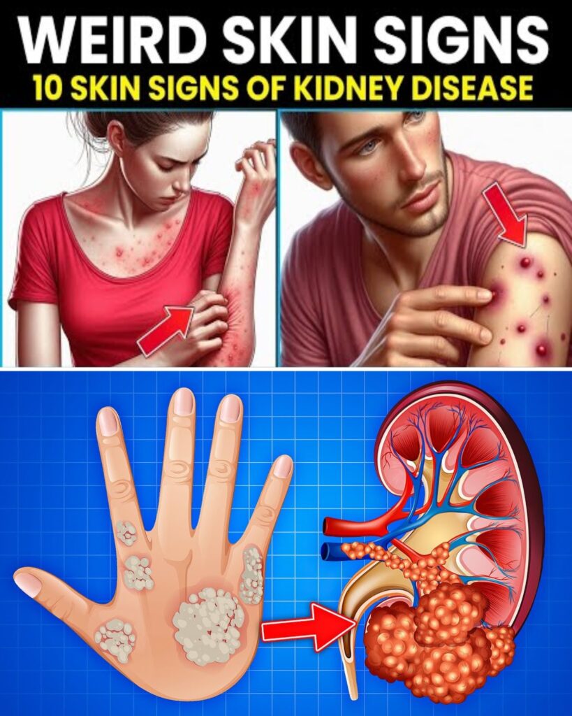 10 Silent Kidney Disease Signs on Your Skin You Shouldn’t Ignore!