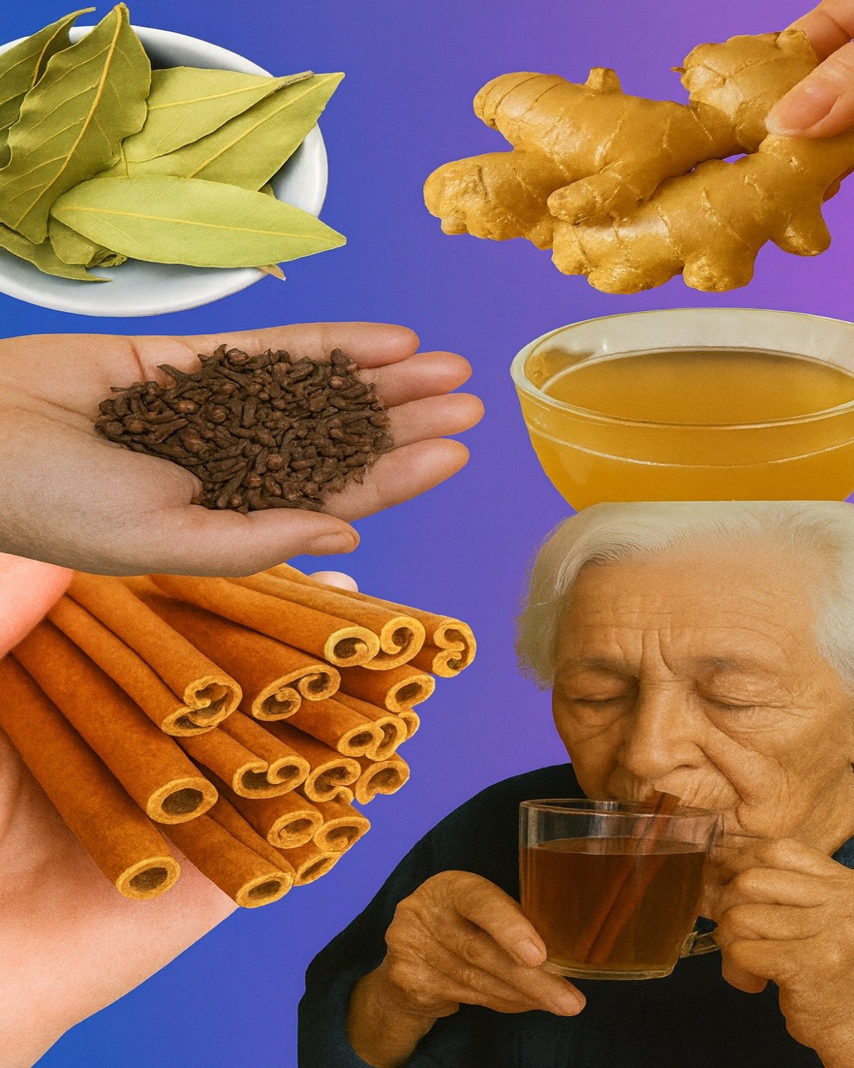 Discover the Soothing Power of Ginger, Bay, Cinnamon, and Clove Tea