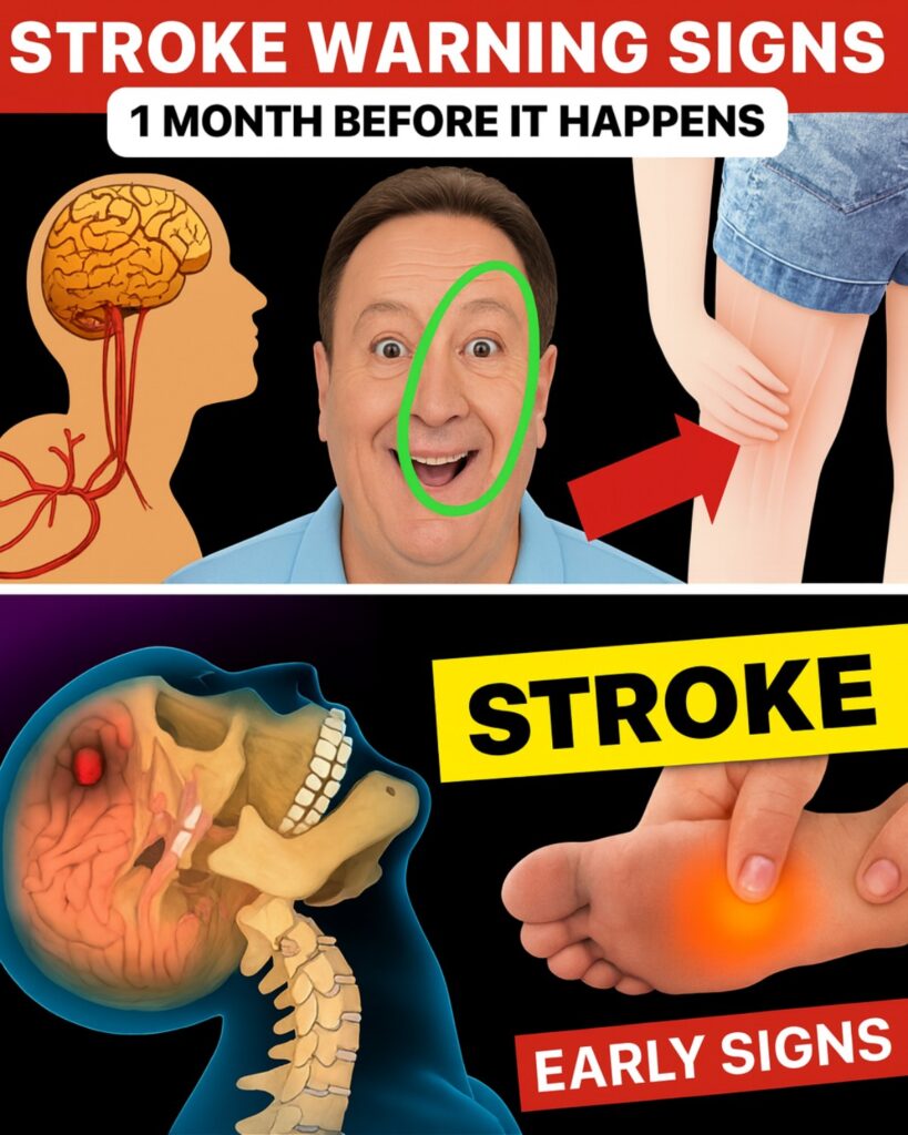 8 Warning Signs of Stroke One Month Before + 9 Powerful Tips to Prevent It