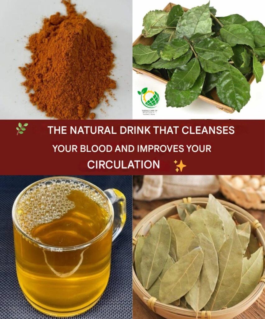🌿 Natural Drink for Diabetes, Circulation, and High Blood Pressure