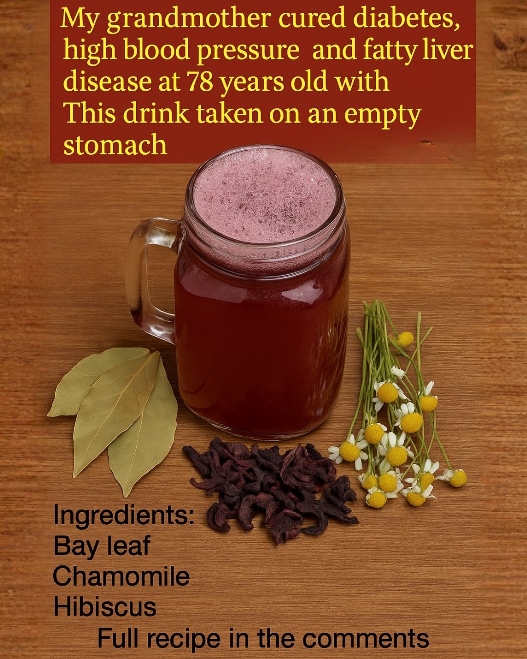 My Grandma’s Morning Drink That Helped Her Beat Diabetes, High Blood Pressure, and Fatty Liver Naturally