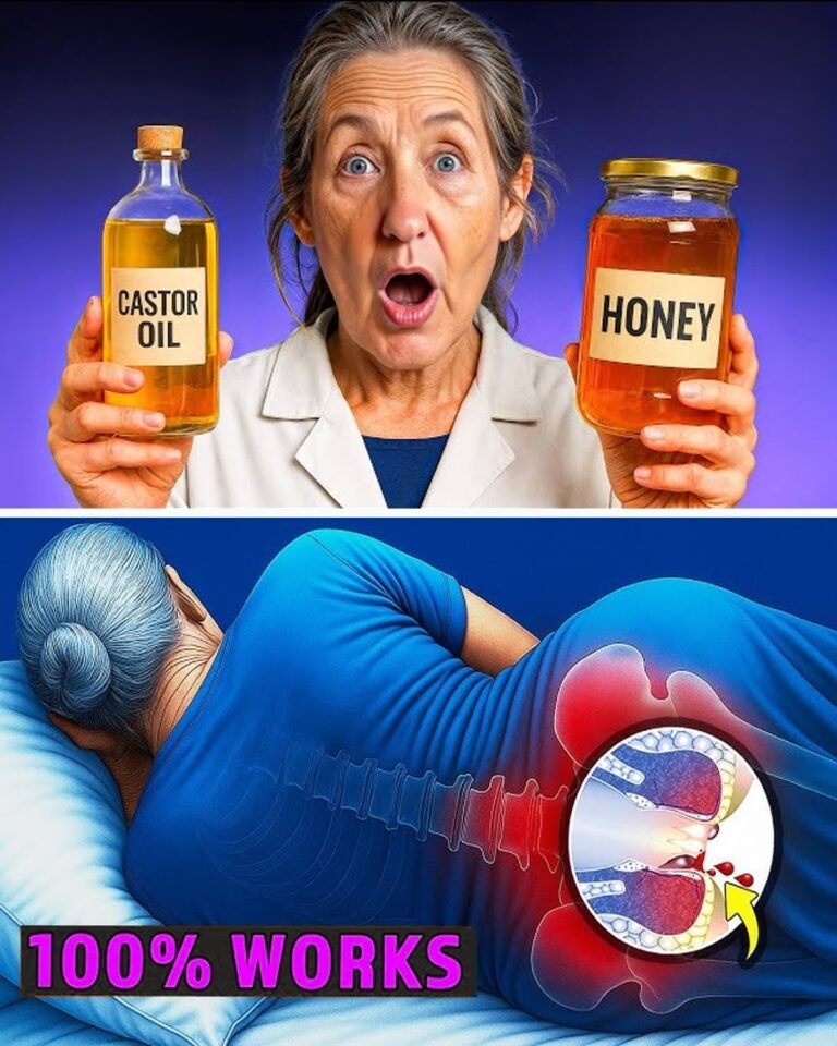 Old Doctors’ Secret: Just 2 Drops of Castor Oil on Honey Can Transform Women’s Health After 50